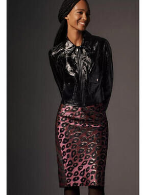 Le Superbe Leopard Spots Skirt, $325, NWOT, Sample Size-Approx. US XS, #2296